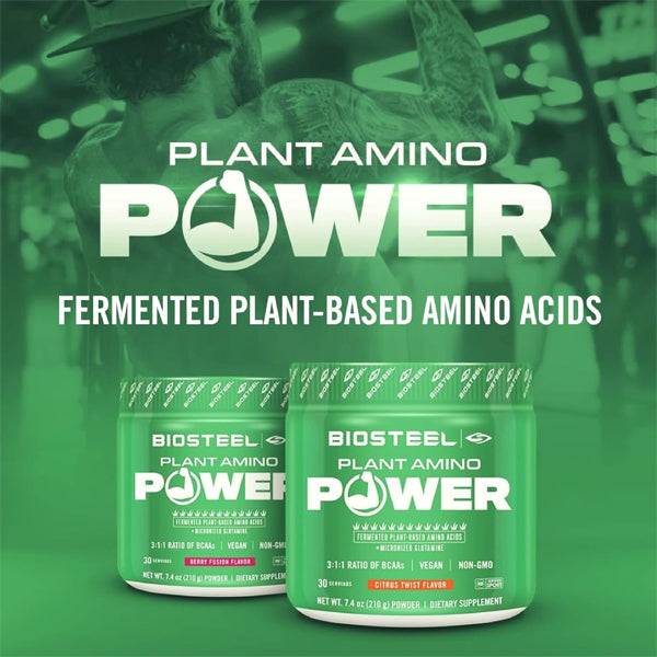 2 x 30 Servings BioSteel Plant Amino Power