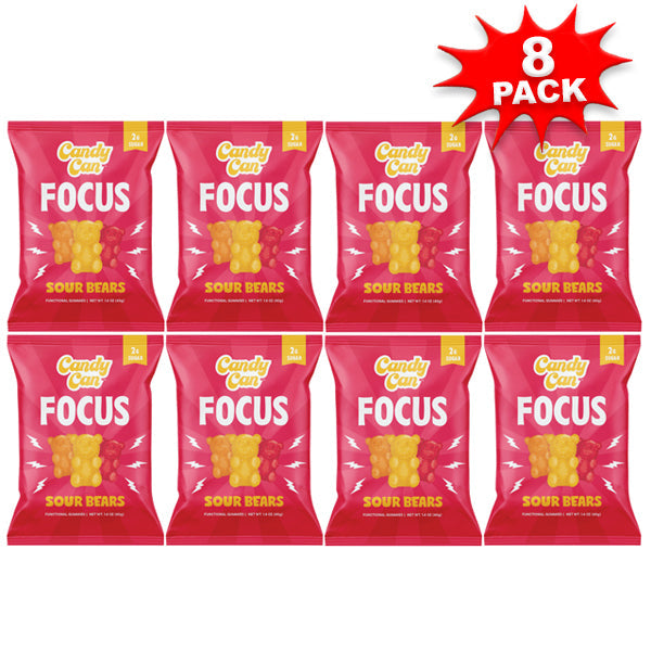 CandyCan 40g Vitamin Focus Gummies 8pk