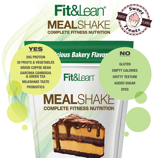 Fit&Lean Meal Shake Complete Nutrition 10 Servings
