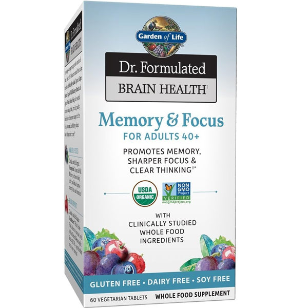 Garden Of Life Memory & Focus Adults 40+ Tablets
