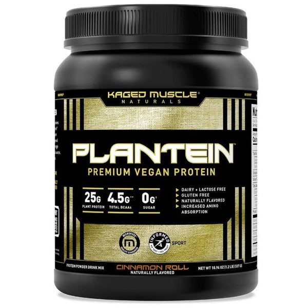 Kaged Muscle Plantein Premium Vegan Protein 15 Servings