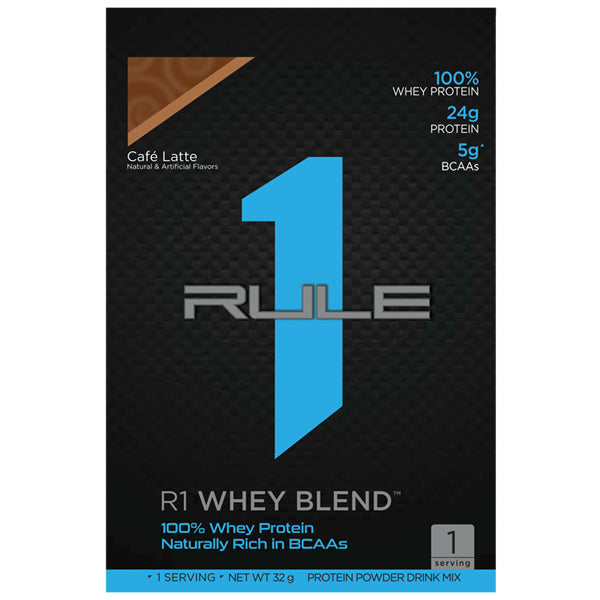 Rule1 R1 Whey Protein Blend Singles 150pk