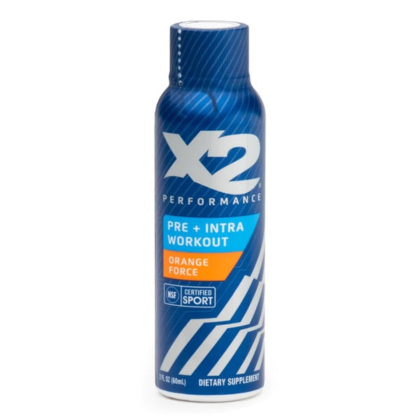 X2 Performance Pre + Intra Workout Liquid Shots