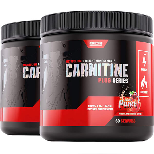 2 x 60 Servings Betancourt Carnitine Plus Metabolism & Weight Management