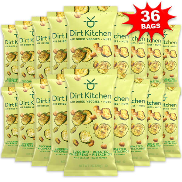 Dirt Kitchen Air Dried Veggies & Nuts 36pk