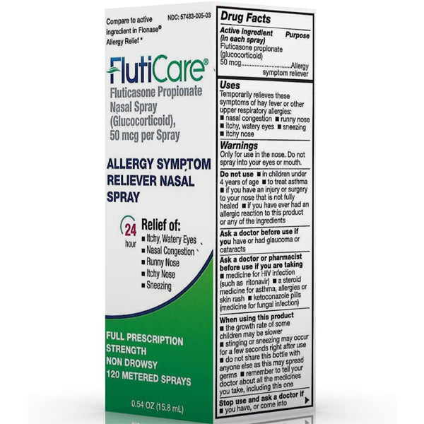 FlutiCare Allergy Relief Spray 0.54oz