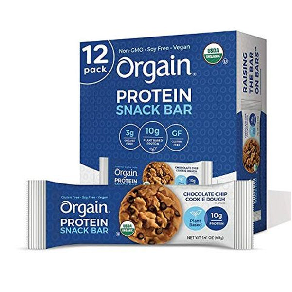 Orgain Protein Snack Bar 12pk