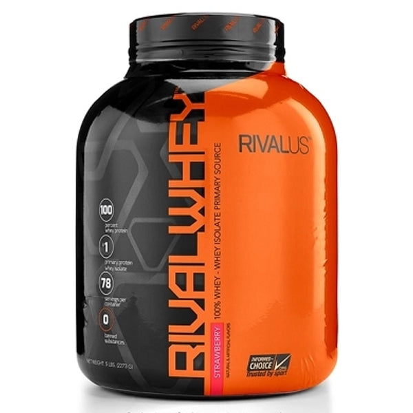 2 x 5lbs Rival Nutrition Rival Whey Protein