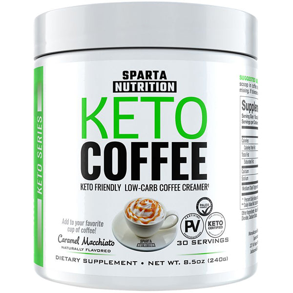 Sparta Low-Carb Keto Coffee Creamer 30 Servings