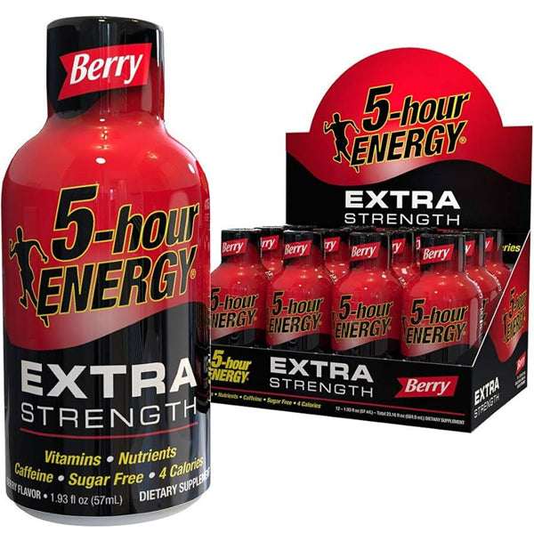 5-Hour Energy Shots Extra Strength 12pk