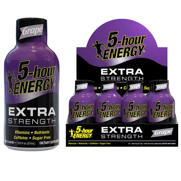5-Hour Energy Shots Extra Strength 12pk
