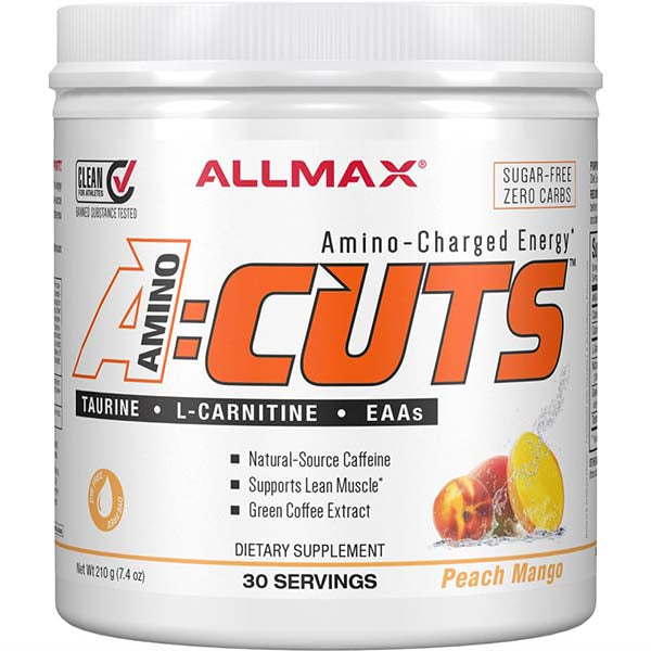 2 x 30 Servings AllMax A:Cuts Amino Energy