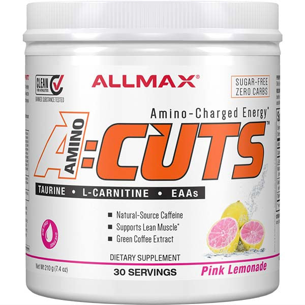 2 x 30 Servings AllMax A:Cuts Amino Energy