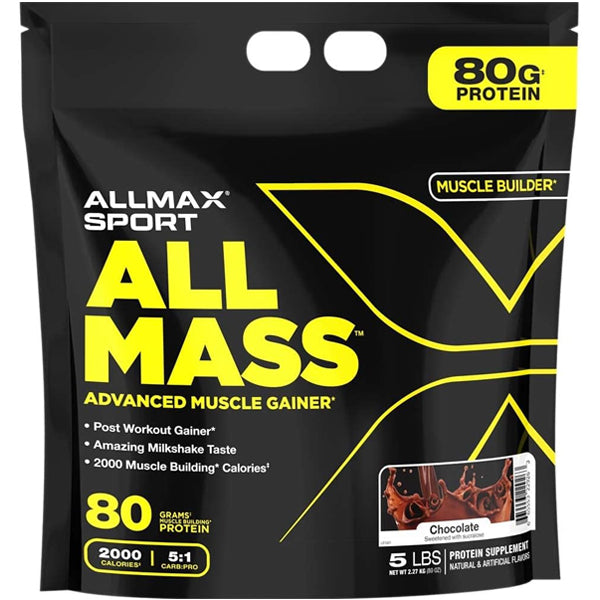 AllMax Sport Allmass Advanced Muscle Gainer 5lbs