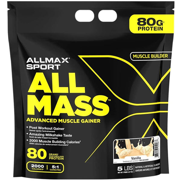 AllMax Sport Allmass Advanced Muscle Gainer 5lbs
