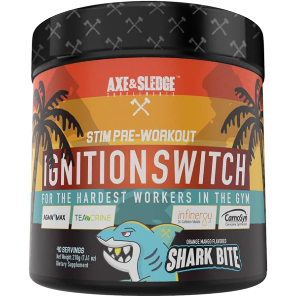 Axe & Sledge Ignition Switch PreWorkout 40 Servings