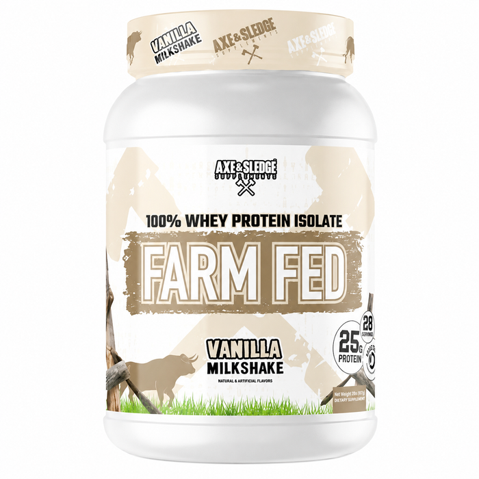 Axe & Sledge Farm Fed Whey Isolate 2lbs