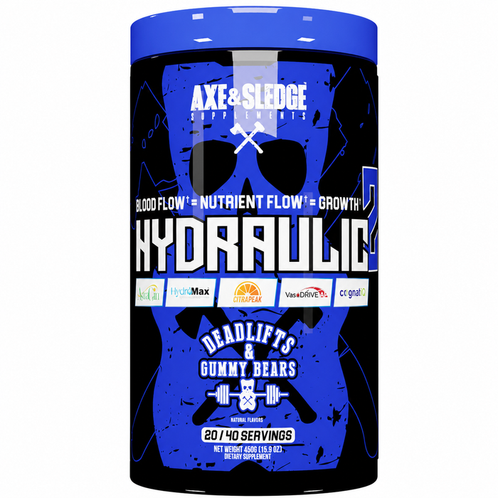 Axe & Sledge Hydraulic V2 Pre-Workout 40/20 Servings