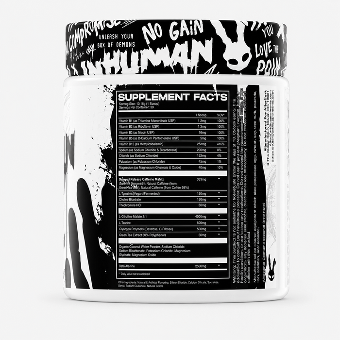 Afterdark Inhuman Global Pre-Workout 30 Servings