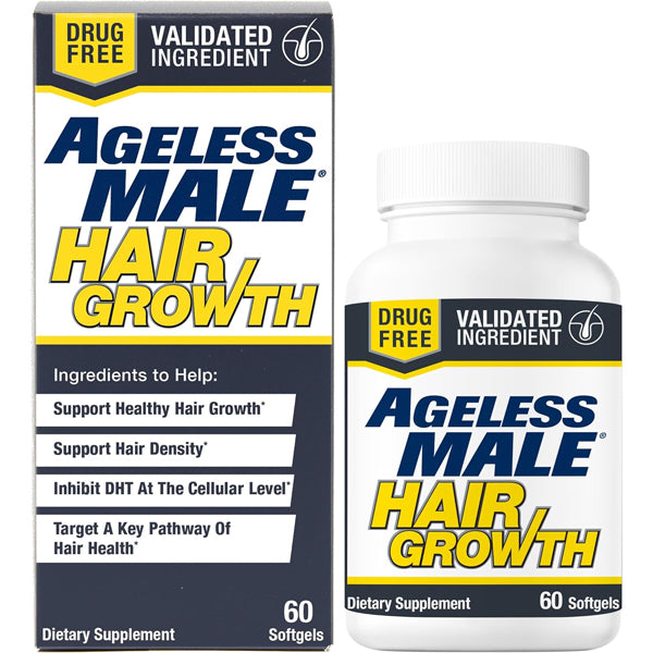 Ageless Male Hair Growth 60 Softgels