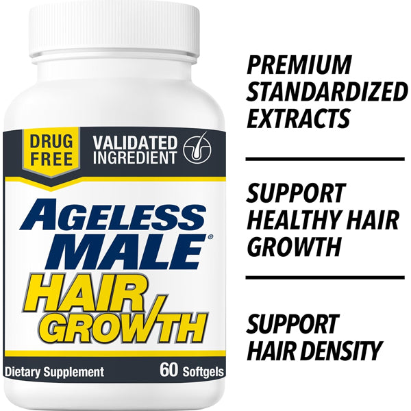 Ageless Male Hair Growth 60 Softgels