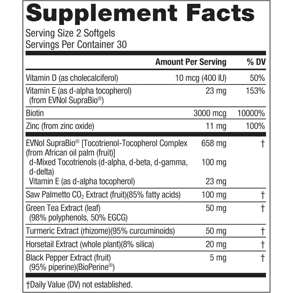 Ageless Male Hair Growth 60 Softgels