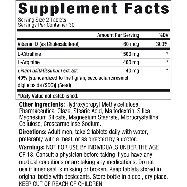 Ageless Male Performance 60 Tablets