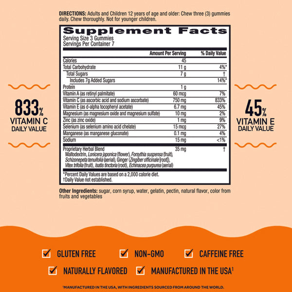 Airborne Immune System Support Gummies