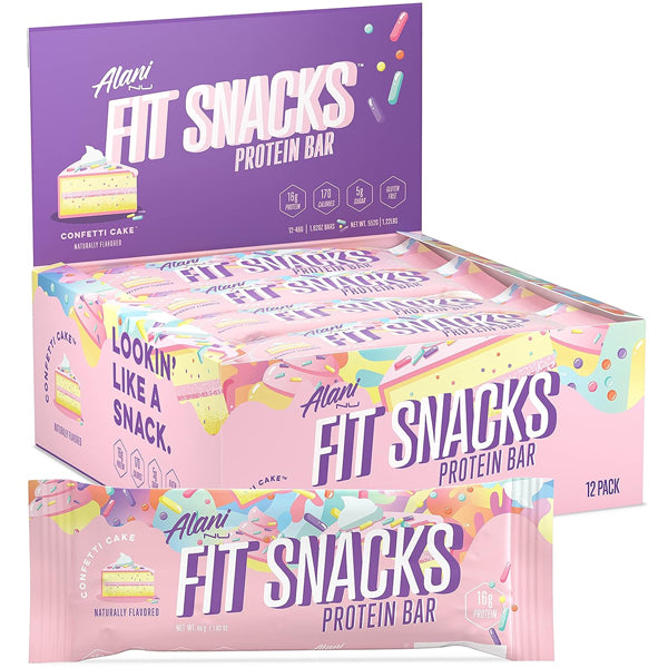 Alani Nu Fit Snacks Protein Bars 12pk