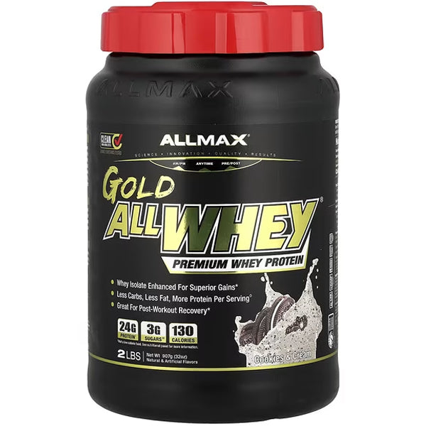 AllMax Gold AllWhey Premium Protein 2lbs