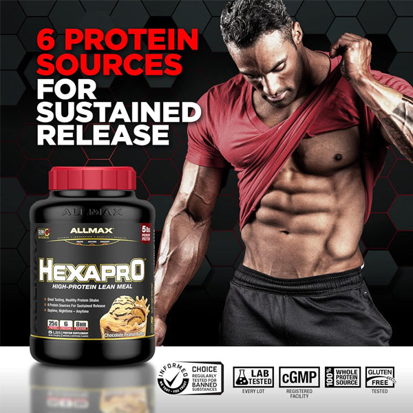 AllMax Hexapro High Protein Lean Meal 2lbs