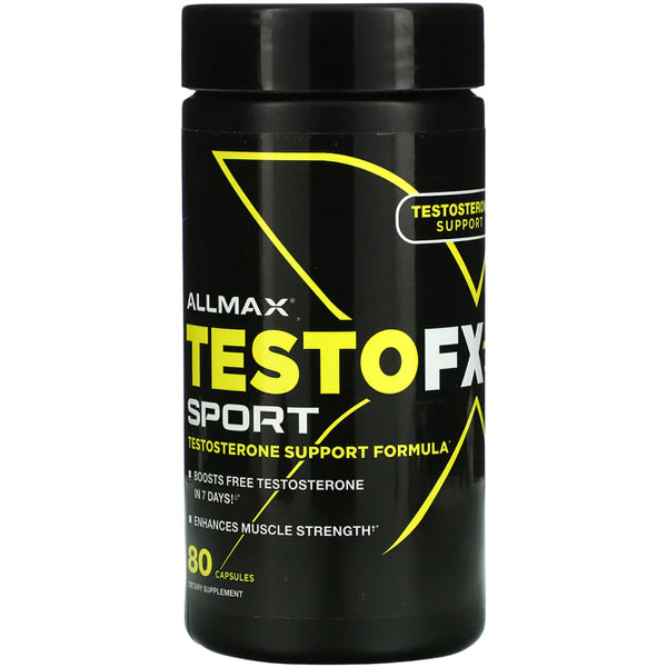 AllMax Testo FX Sport Test Support Capsules