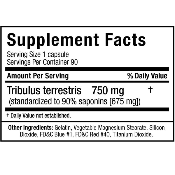 AllMax TribX90 Test Booster Capsules