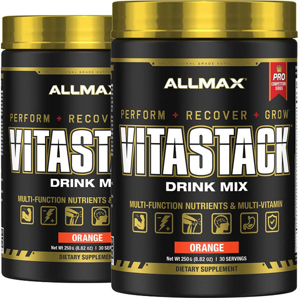 2 x 30 Servings AllMax Vitastack Multivitamin Drink Mix