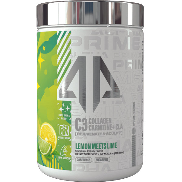 Alpha Prime C3: Collagen Carnitine +CLA 30 Servings