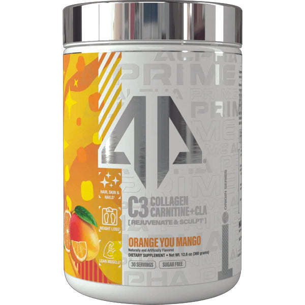 Alpha Prime C3: Collagen Carnitine +CLA 30 Servings