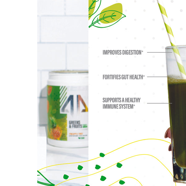 Alpha Prime Greens & Fruits +Immune Superfood 30 Servings