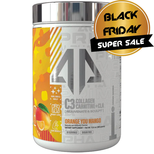 Alpha Prime C3: Collagen Carnitine +CLA 30 Servings