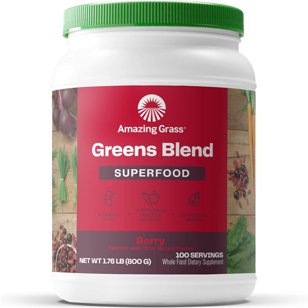 Amazing Grass Greens Blend Superfood 100 Servings