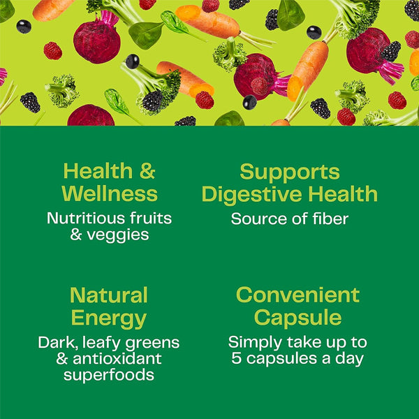 Amazing Grass Greens Blends Superfood Capsules