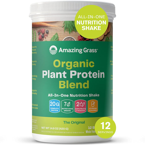 Amazing Grass Organic Plant Protein Blend 10-12 Servings