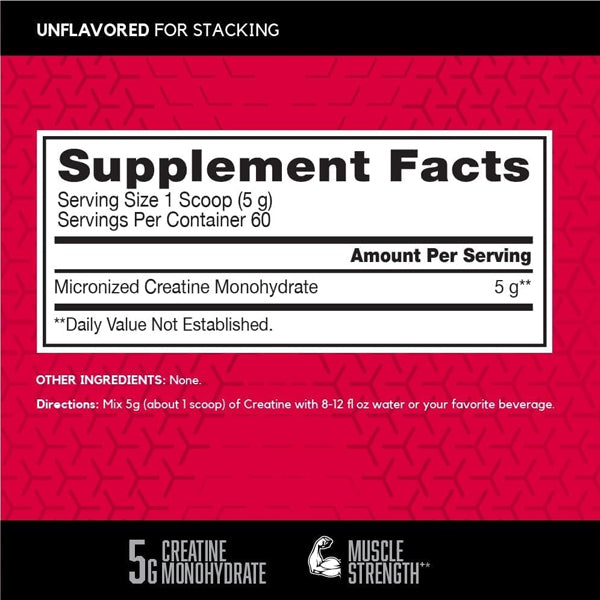 BSN Micronized Creatine Monohydrate 60 Servings