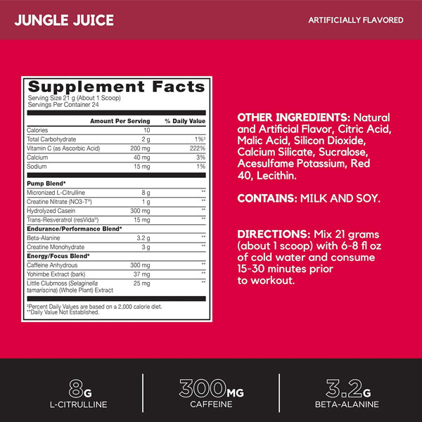 BSN N.O-Xplode VASO Pre Workout 24 Servings