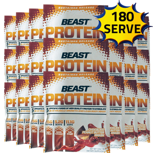 Beast Protien Beast Sports Beast Protein Singles 180pk