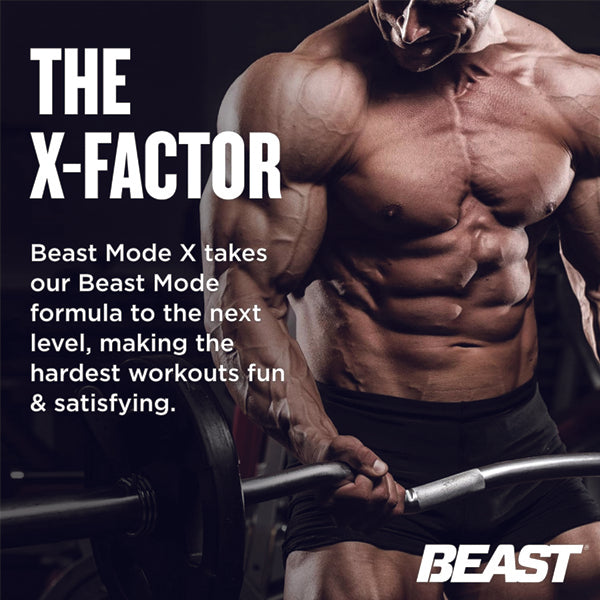 Beast Sports Beast Mode X Pre-Workout 25 Servings