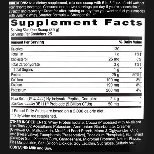 Beyond Raw Dynamic Whey High-Tech Isolate Protein 25 Servings