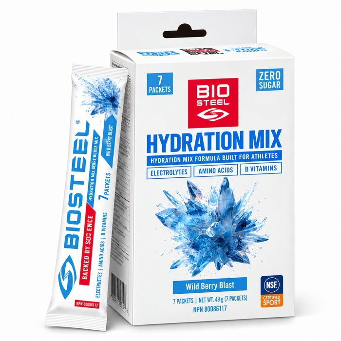 Biosteel Hydration Electrolytes & BCAA Mix Stickpacks 7pk