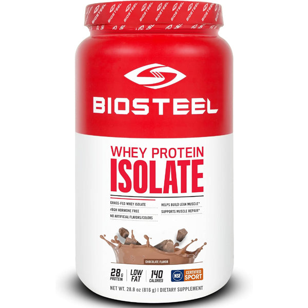 2 x 1.8lbs BioSteel Grass Fed Whey Protein Isolate