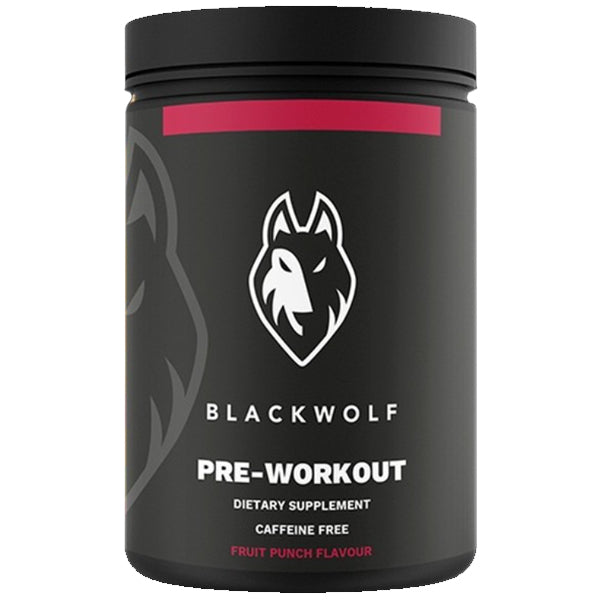 BlackWolf Pre-Workout Caffeine Free 22 Servings