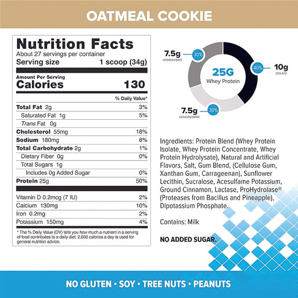 Bodybuilding.com Signature 100% Whey Protein 2lbs